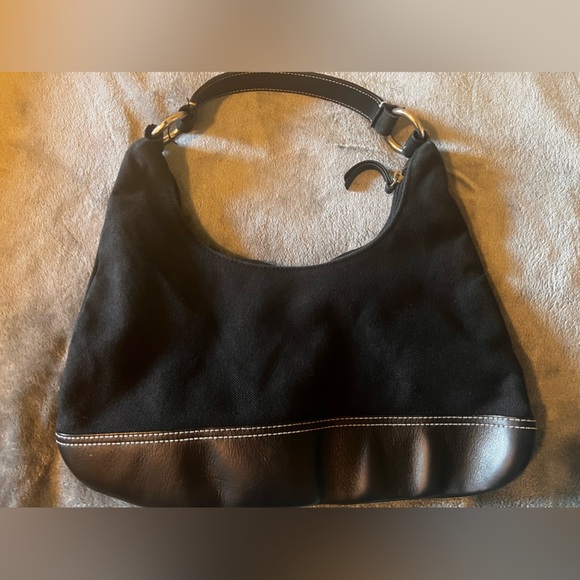 Banana republic shoulder bag cotton leather - Picture 2 of 5